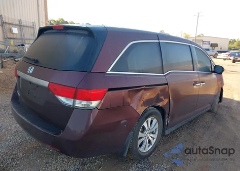 2015 Honda Odyssey Ex-L from USA, damaged, VIN 5FNRL5H64FB019715